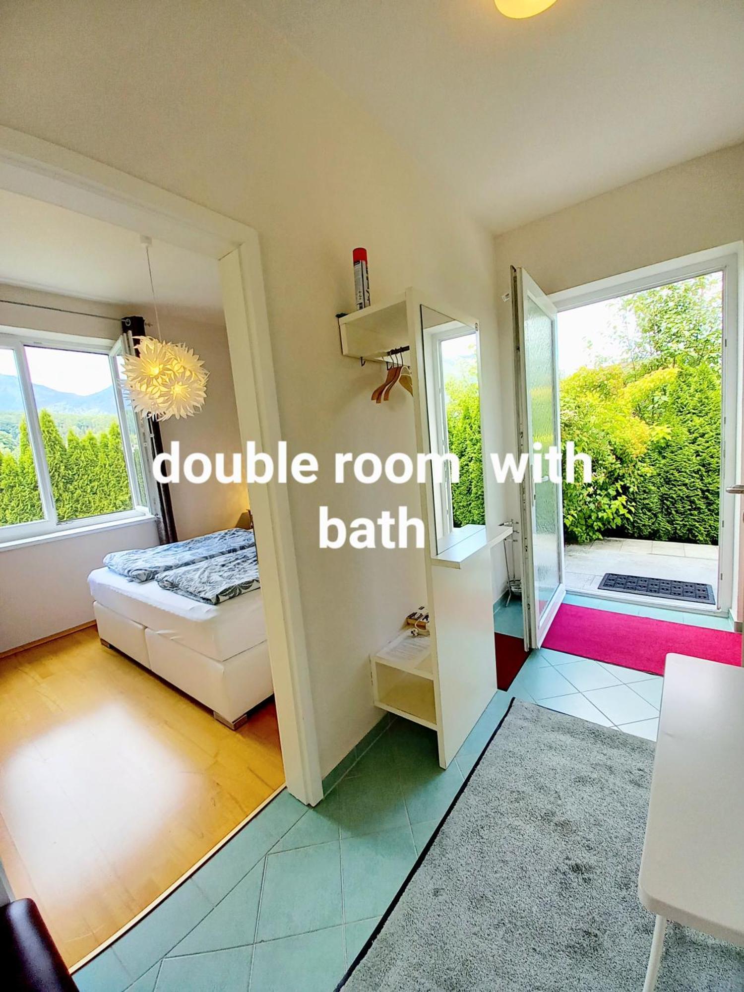 Flores, Ferienhaus Oder Doppelzimmer, Im Gruenen, 5 Gehminuten Ins Zentrum, Parkplatz, Zero Emissions Bad Ischl Εξωτερικό φωτογραφία